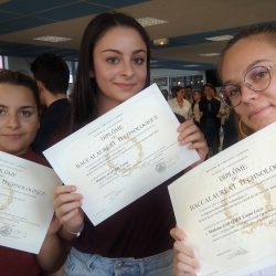 Remise des diplômes