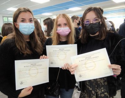 Remise Baccalauréat 2021 Sainte-Thècle