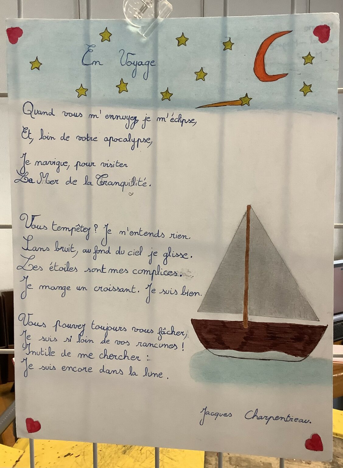 Exposition Voyager En Po sie Ensemble Scolaire Sainte Th cle