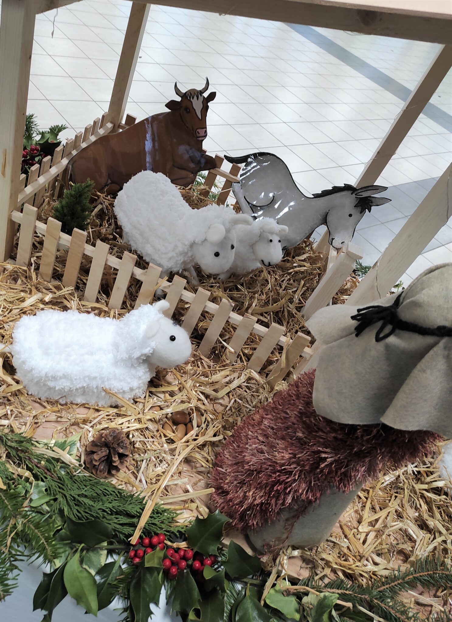 Crèche made in SainteThècle Ensemble Scolaire SainteThècle