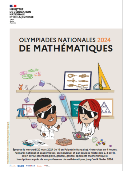 Olympiades Mathématiques Première Sainte-Thècle