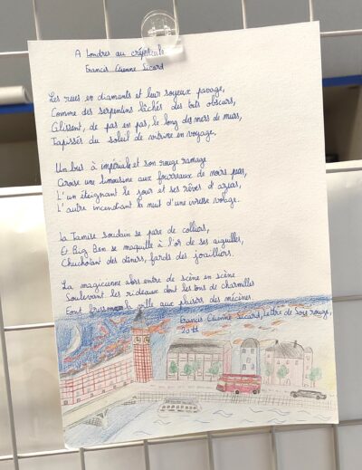 Exposition Poésie Cinquième Sainte-Thècle
