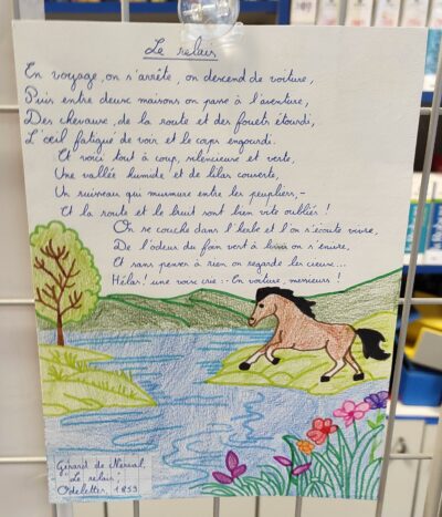 Exposition Poésie Cinquième Sainte-Thècle