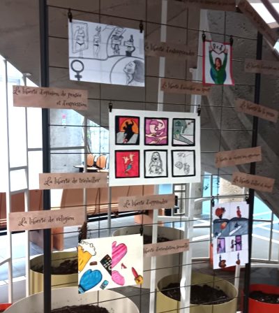 Exposition Projet Européen Seconde Sainte-Thècle