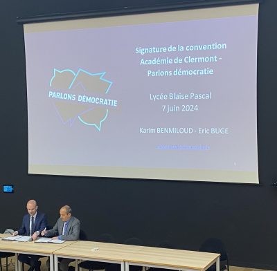 Parlons démocratie Première HGGSP HLP Sainte-Thècle