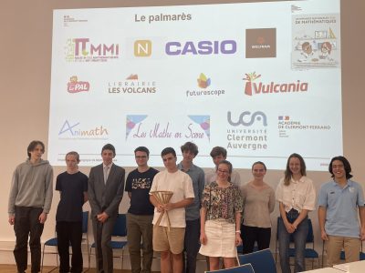 Prix Olympiades Mathématiques 2024 Sainte-Thècle