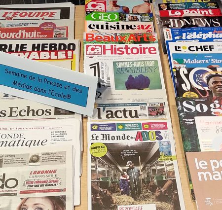 Exposition : Semaine de la Presse et des Médias dans l’École