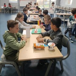 Le marché … des connaissances des CE2 et des CM1 !