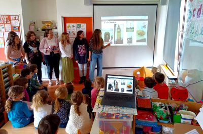 DNL HG Première Peppa Pig Londres Sainte-Thècle