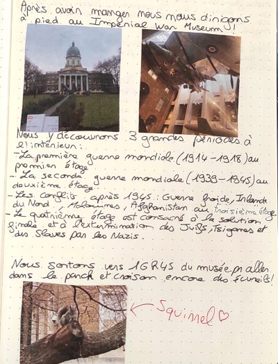 Carnets de Voyage Londres Troisième Sainte-Thècle