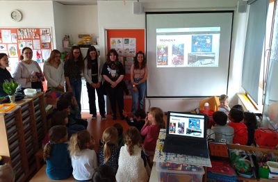 DNL HG Première Peppa Pig Londres Sainte-Thècle