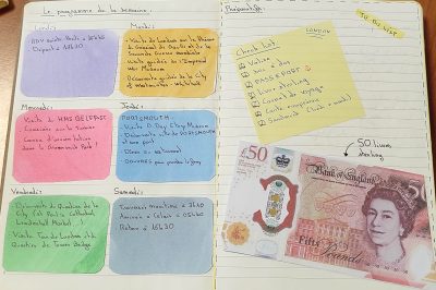 Carnets de Voyage Londres Troisième Sainte-Thècle