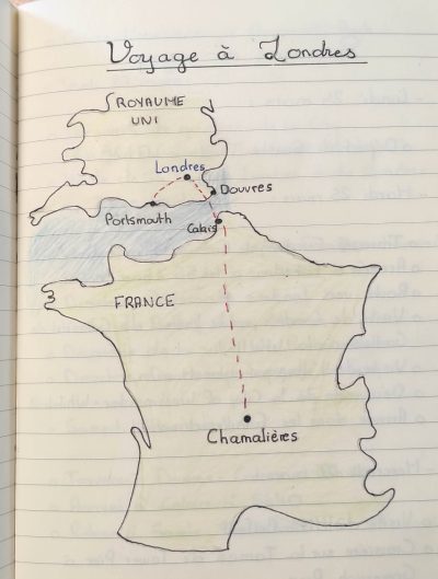 Carnets de Voyage Londres Troisième Sainte-Thècle