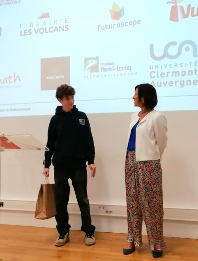 Remise Prix Olympiades Mathématiques Sainte-Thècle