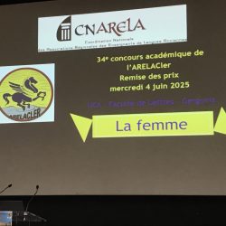 Remise des Prix du Concours ARELACler