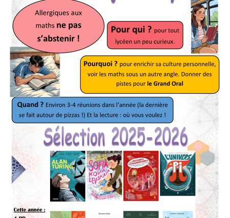 Lancement du Prix Tangente des Lycéens
