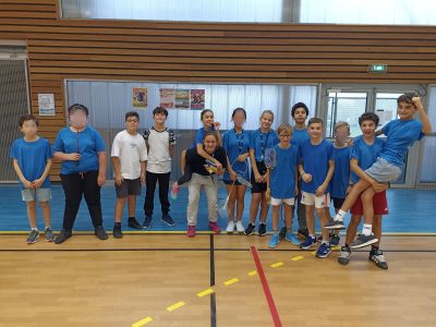 AS Badminton en double Sainte-Thècle