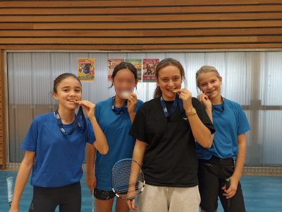 AS Badminton en double Sainte-Thècle