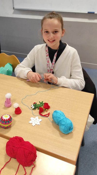 Atelier crochet Pause méridienne Sainte-Thècle