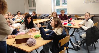 Atelier crochet Pause méridienne Sainte-Thècle