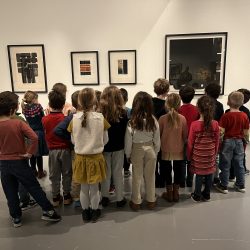 Les CP visitent l’expo de P. Soulages