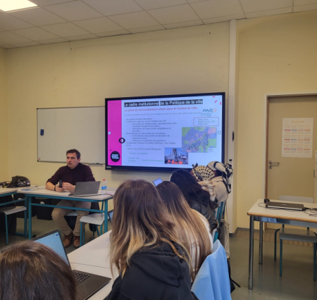 Intervention de Monsieur GAUCHARD, chef de projet de la Politique de la Ville