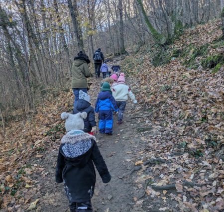 Classe dehors pour les PS Coquelicot