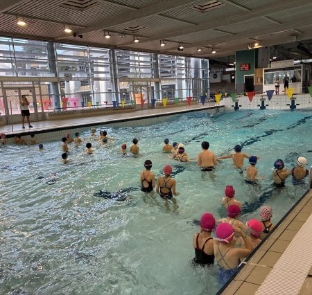 Dernier plongeon pour les CM1 Mars et les CM2 Prévert