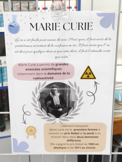 Exposition Femme Engagées Cinquième Sainte-Thècle