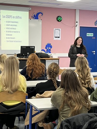 CÉGEPS Québec Présentation Sainte-Thècle