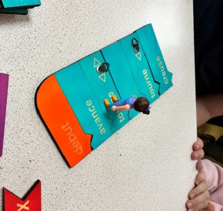 Le code en bois en CM1