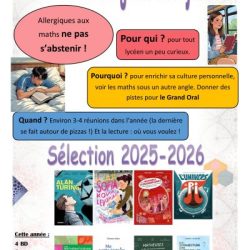 Demi-finale du Prix TANGENTE des Lycéens 2026