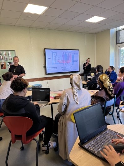 Action CARSAT Risques Professionnels BTS Sainte-Thècle