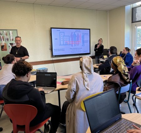 Action de prévention sur les risques professionnels en classe de BTS