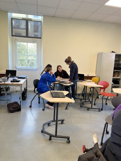 Action CARSAT Risques Professionnels BTS Sainte-Thècle