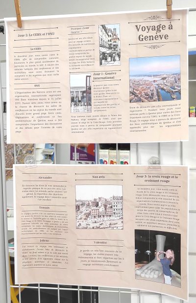 Exposition Voyage Genève Sainte-Thècle