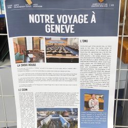 Exposition&nbsp;: Séjour pédagogique à Genève